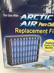 OnTel Arctic Air Pure Chill Replacement Air Filter Blue New