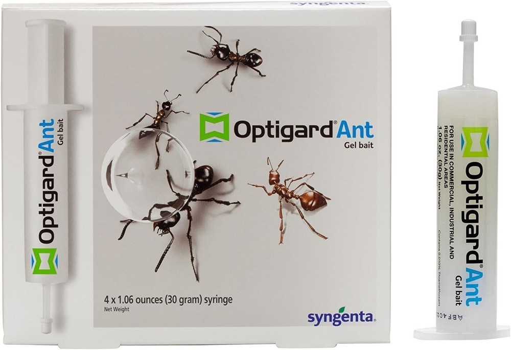 Optigard Ant Gel Bait 4 x 30g Tubes Insecticide by Syngenta