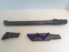 Dyson V8 V7 V10 Carbon Fiber Reach-under Flexi-Crevice tool 3 Pc Genuine Dyson