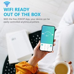 11500 BTU Mini Split Air Conditioner Heat Pump System Wifi Up to 550 Sq. Ft 115V