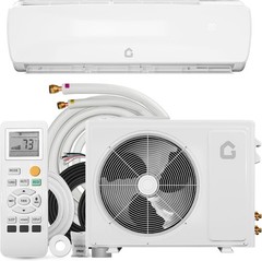 750 Sq Ft Ductless Mini Split 115V Heat Pump Air Conditioner 19 SEER2 Inverter
