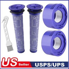 Replacement Hepa Filter Parts For Dyson V6 V7 V8 Animal Absolute Cordless Vacuum