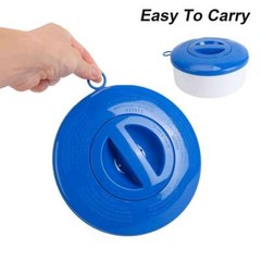 Floating Swimming Pool & Spa Chlorine Bromine Dispenser Holds 3″ Tablets 7″ High