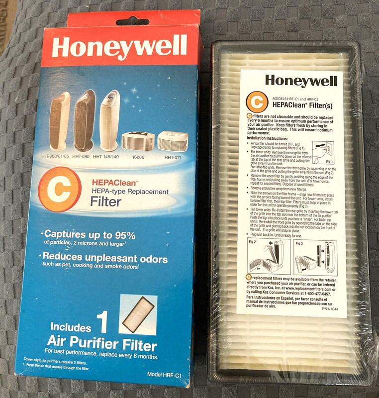 Honeywell HEPAClean C Hepa-Type Replacement Air Purifier Filter HRF-C1