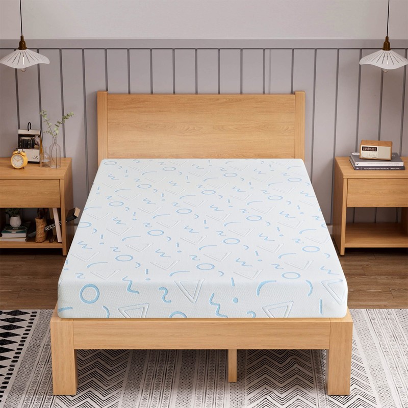 5 Inch Memory Foam Mattress, Fiberglass Free, Medium Firm, Mattress in A Box
