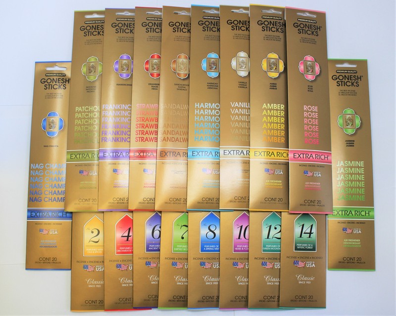 Gonesh Premium Incense Sticks 20 Pack: Choose Scent BUY 4 GET 4 FREE (8 IN CART) gallery
