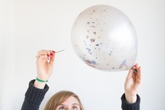 DIY 7″ 12″ 36″ Clear Latex Balloons Confetti Ballon Party Supplies Baby Shower