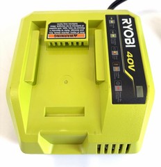 Ryobi 40V Lithium Ion Fast Battery Charger Genuine OEM Model OP408VNM