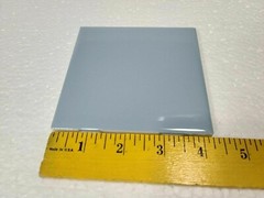 Blue Waterfall 4 in Ceramic Tile 4.25 in Subway Square Daltile Color 0169 Shower