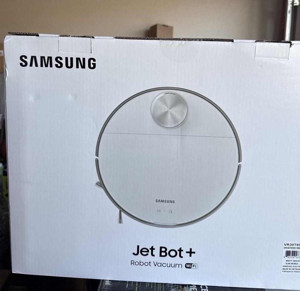 Samsung – Jet Bot+ Robot Vacuum Mop Combo with Clean Station – NEW