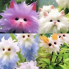 100pcs/Pack Rare Cat Face Orchid Flower Seeds Plant Bonsai Home Garden Decor US