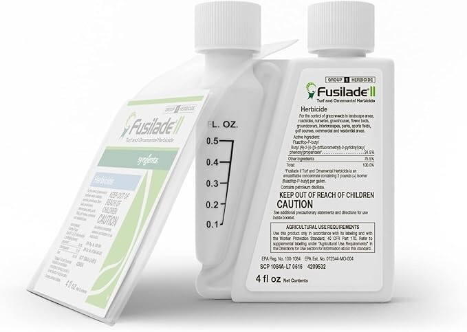 Fusilade II Selective Post-Emergent Herbicide 4 fl oz Bottle by Syngenta