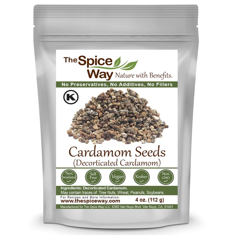 The Spice Way Cardamom Decorticated