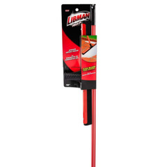 18 in. Flex Foam Blade Floor Squeegee with 52 Handle Steel Straight Durable New