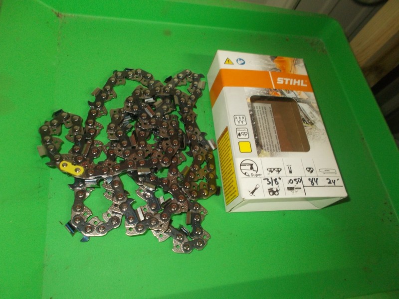 Stihl OEM 25″ Full Chisel Chain 3/8″ .050″ 84 DL 33RS «Multiple Discount #GM-8P1