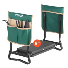 VEVOR Garden Kneeler and Seat 8″ EVA Pad Folding Garden Stool Heavy Duty
