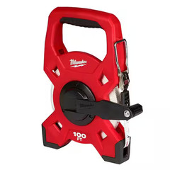 Milwaukee Open Reel Long Tape Measure Fiberglass Nylon Blade 100ft 200ft 300ft