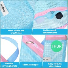 14 Set Packing Cubes for Travel Days of Week Packing Cubes with Labels Campin…