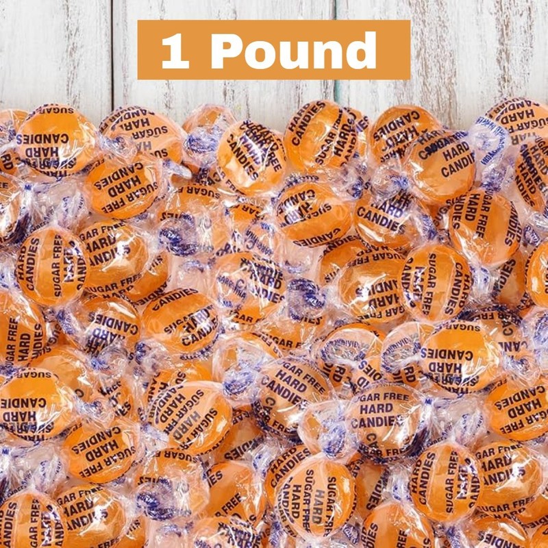 Sugar Free Butterscotch Hard Candy | Individually Wrapped | CHRISTMAS SALE!