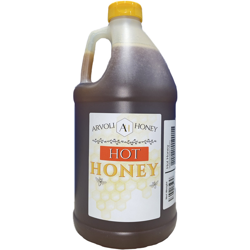 HOT Honey Bulk 6 lb Jug (Half Gallon) ALL Natural – No Extracts or Concentrates