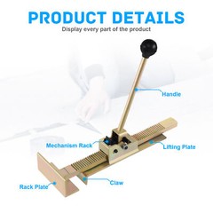 Flooring Jack Ratcheting Hardwood Plank Jack Installation Wood Floor Clamp Tool