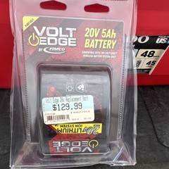 Volt Edge 20V 5Ah Battery Lithium-Ion Li-Ion Black Model 20V 5Ah MPN 1482703