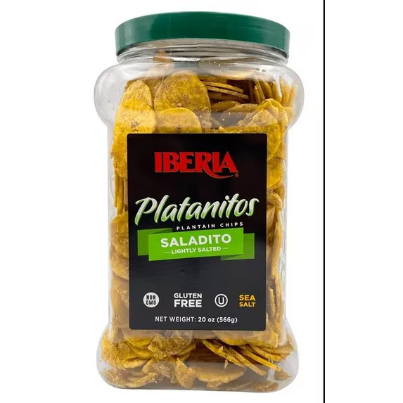 Iberia Lightly Salted Plantain Chips 20 oz