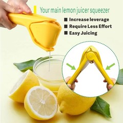 Lemon Squeezer Effective at Squeezing Out Juice Easy-to-Use Very Sturdy Lemo