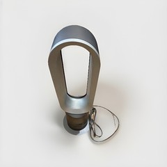Dyson Cool Bladeless Tower Fan, Silver, Corded Electric, 10-Speed (FUNCTIONAL)