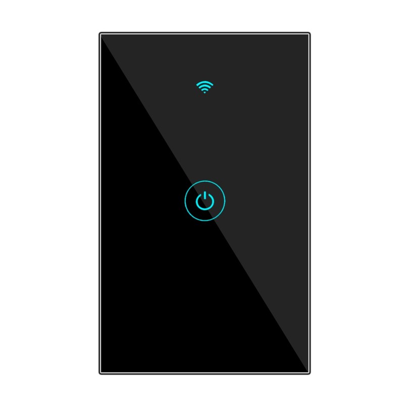 1/2/3 Gang Smart WiFi Wall Light Touch Switch Glass Panel for Alexa Google Home