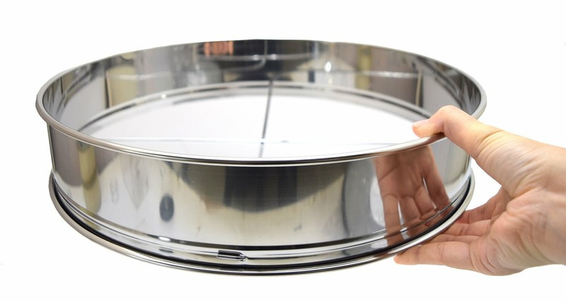 Soil Sieve Coarse Medium Fine set 370mm Stainless Steel Bonsai gallery