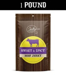 All-Natural Beef Jerky – Sweet & Spicy – 1 Pound Bag