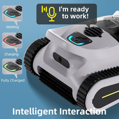Pool Vacuum for Inground Pools Cordless Robotic Pool Cleaner APP Control 180Min