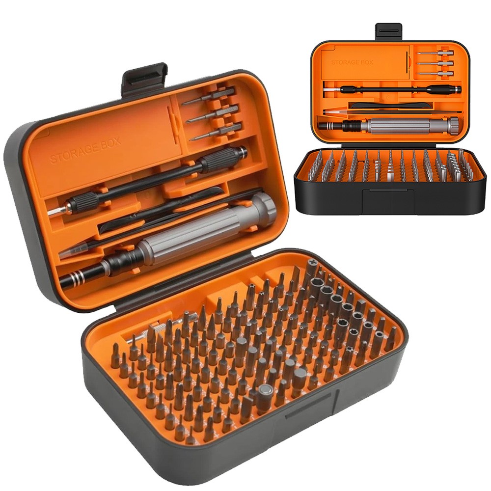 150Piece Electronics Repair Kit Precision Screwdriver Set S2 Bits with Case
