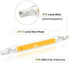 R7S LED Bulb 20W 118MM 30W Replace Halogen Lamp J118 Lamparda Diode Spot Light