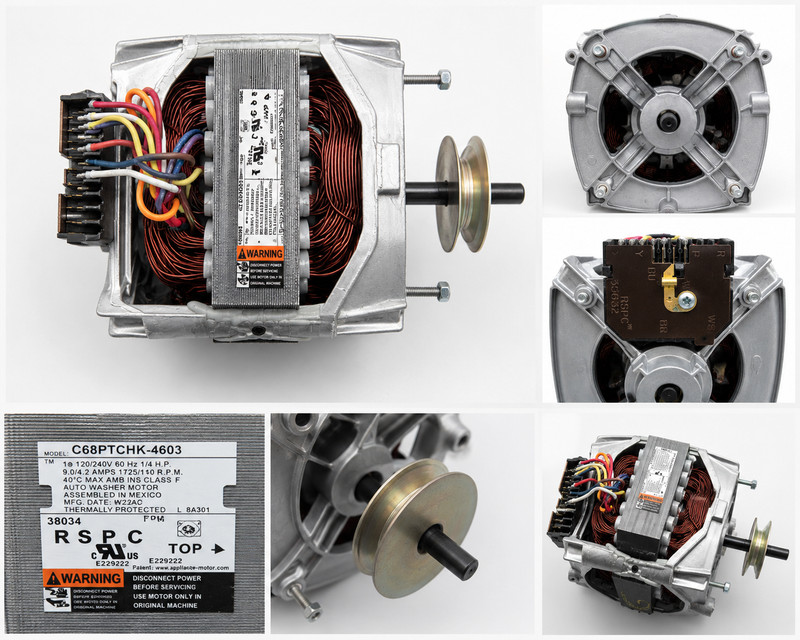 NEW OEM Speed Queen Washer Motor 38034 C68PTCHK-4603 1725 RPM FREE SHIP