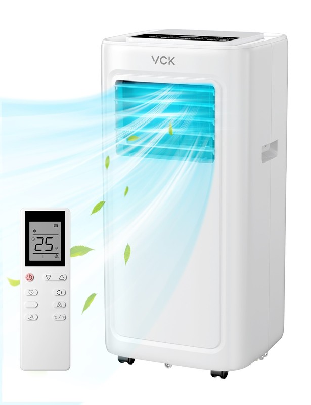 VCK 8000 BTU Air Conditioners Portable AC Unit 4-in-1 Function 350 Sq.Ft