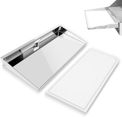 A10-902 Rectangular Grill Serving Shelf w/ Removable Cutting Board for 9” x 18″
