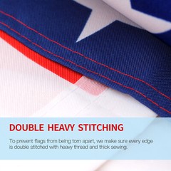 Anley Fly Breeze 3×5 Foot American Flag US Flag – USA Flags US Banner Polyester