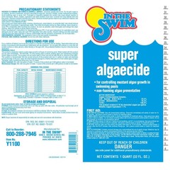 In The Swim Super Algaecide For Above Ground or Inground Swimming Pools – Low