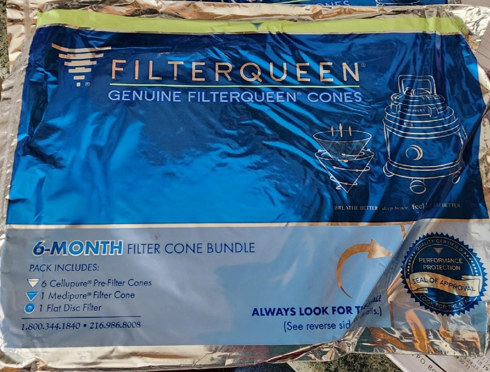 Filter Queen Majestic Replacement Filters 6 Month Filter Cone Pack New