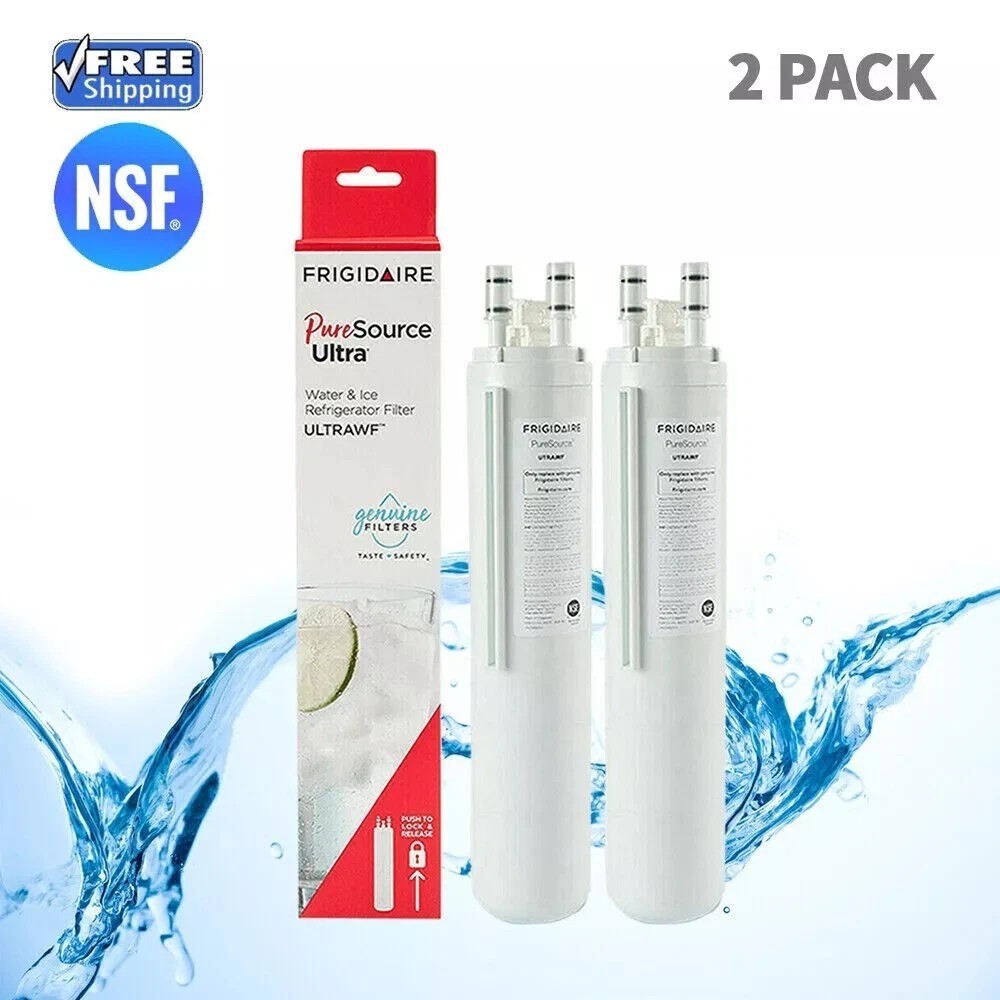 2 Pack New ULTRAWF Frigidaire Ultra PureSource Refrigerator Water Filter US