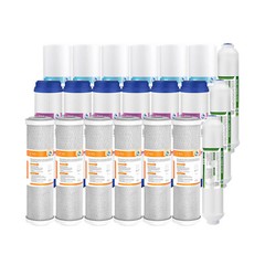 5-Stage Reverse Osmosis Home Water Filter Replacement Cartridges 1/2/3-Years Set