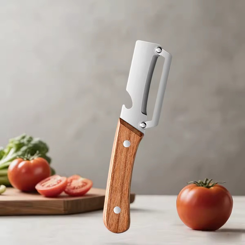 NEW 2 in 1 Multi-Functional Vegetable Peeler for Kitchen Stainless Steel Peeler