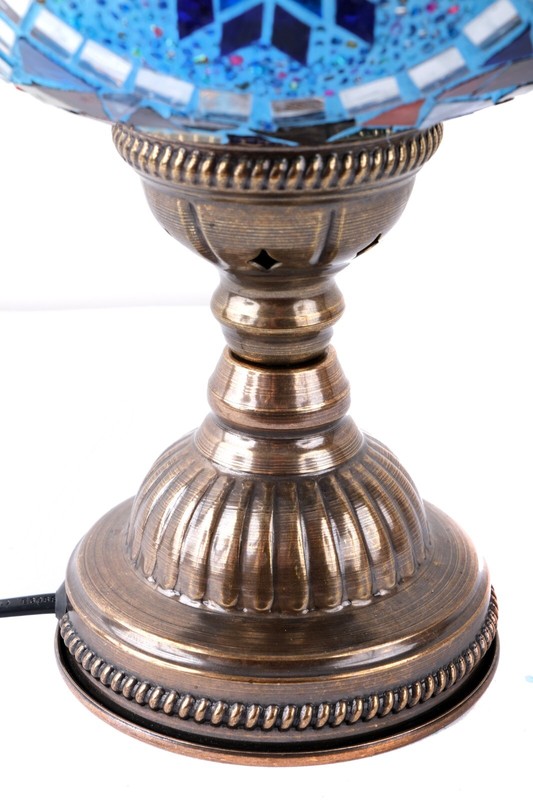 Turkish Lamp, Mosaic Morocan Desk Lamp, Asylove Turkish Authentic Lighting gallery