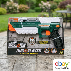 Bug Slayer Salt Blaster Bug Killer Fly Stopper Pistol Gun with Safety