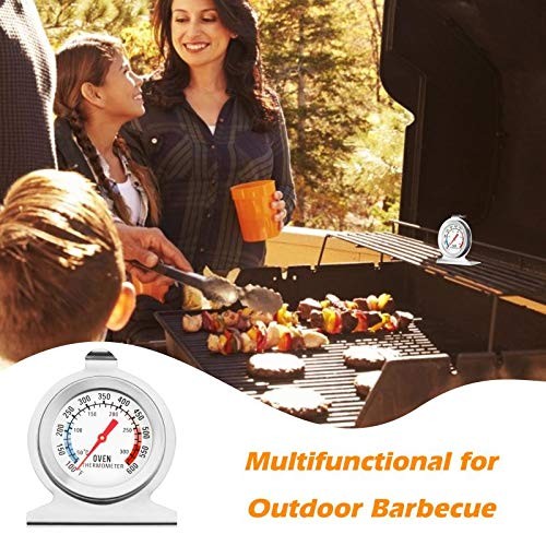 Oven Thermometer Stainless Steel Classic Stand Up Food Meat Temperature Gauge5-1 gallery