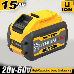 4 Pack 15.0Ah 20V/60V FlexVolt Battery – For DEWALT DCB609 DCB612 DCB606-2 Tools