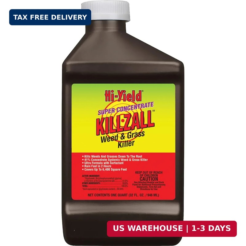 Hi-Yield (33692) Super Concentrate Killzall Weed & Grass Killer (32 oz)