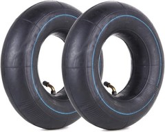 2 Packs 3.50-8 Inner Tube with Valve Stem for Wheelbarrow Tire 8″ for Lawn Mower